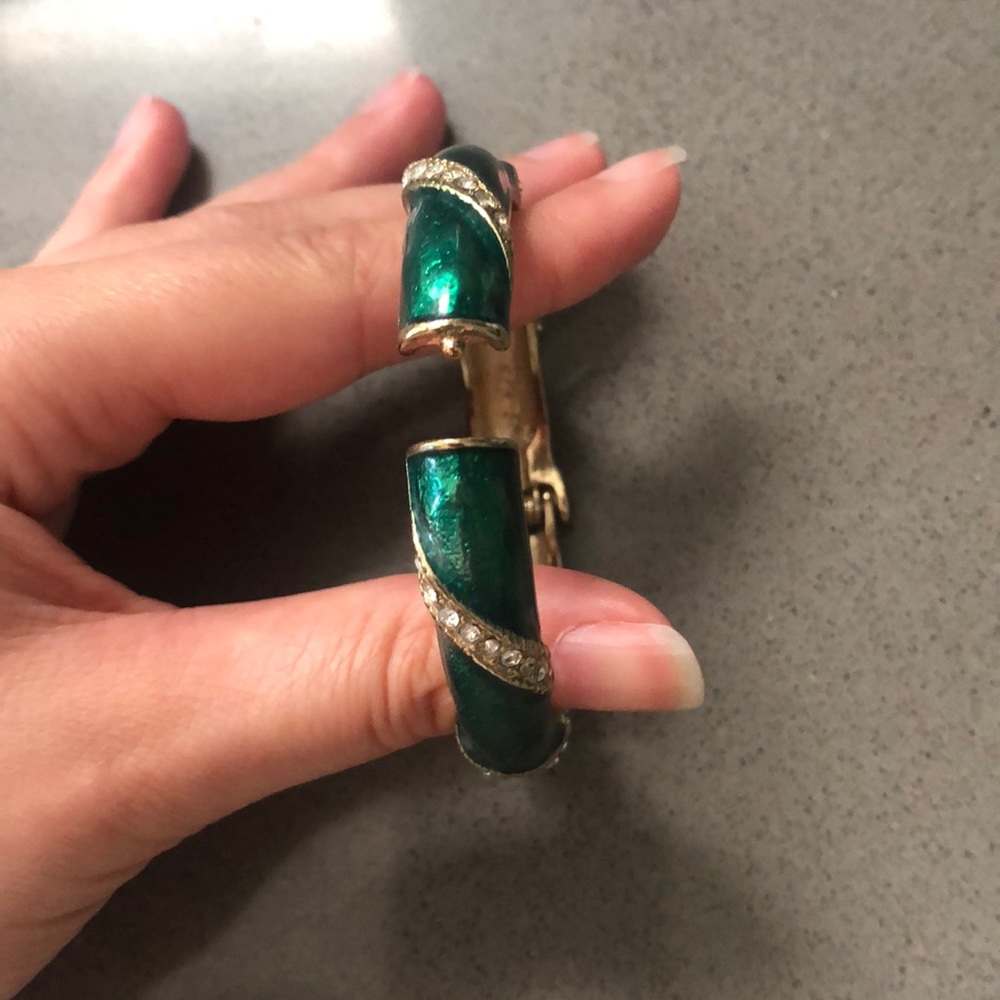Green Bangle - Picture 2 of 3